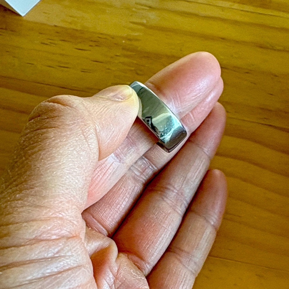 OURA GEN 4 silver ring - size 7